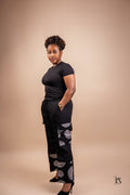 Midnight Orbit Ankara Baggy Trousers