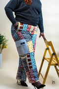 Urban Patchwork Ankara Baggy Trousers