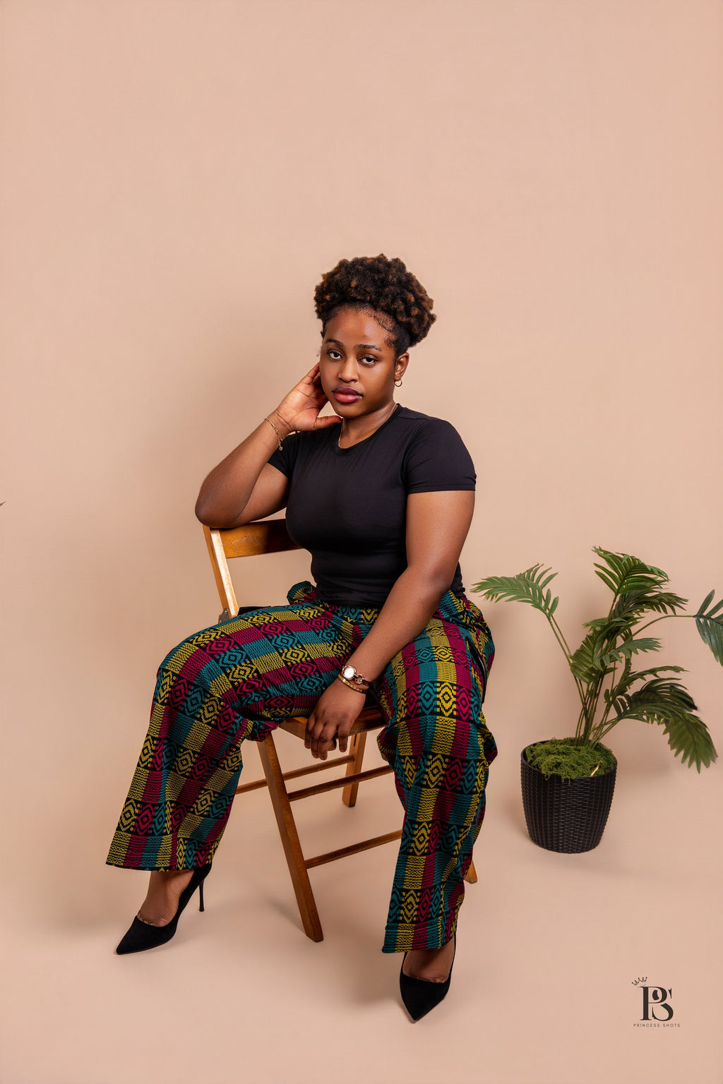 Heritage Mosaic Ankara Baggy Trousers